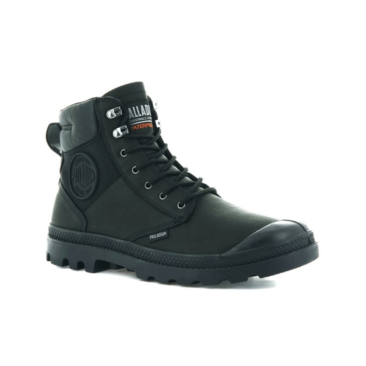 Dámské Boty Palladium Pampa Shield WP+ LTH Černé | CZ IBK-63U